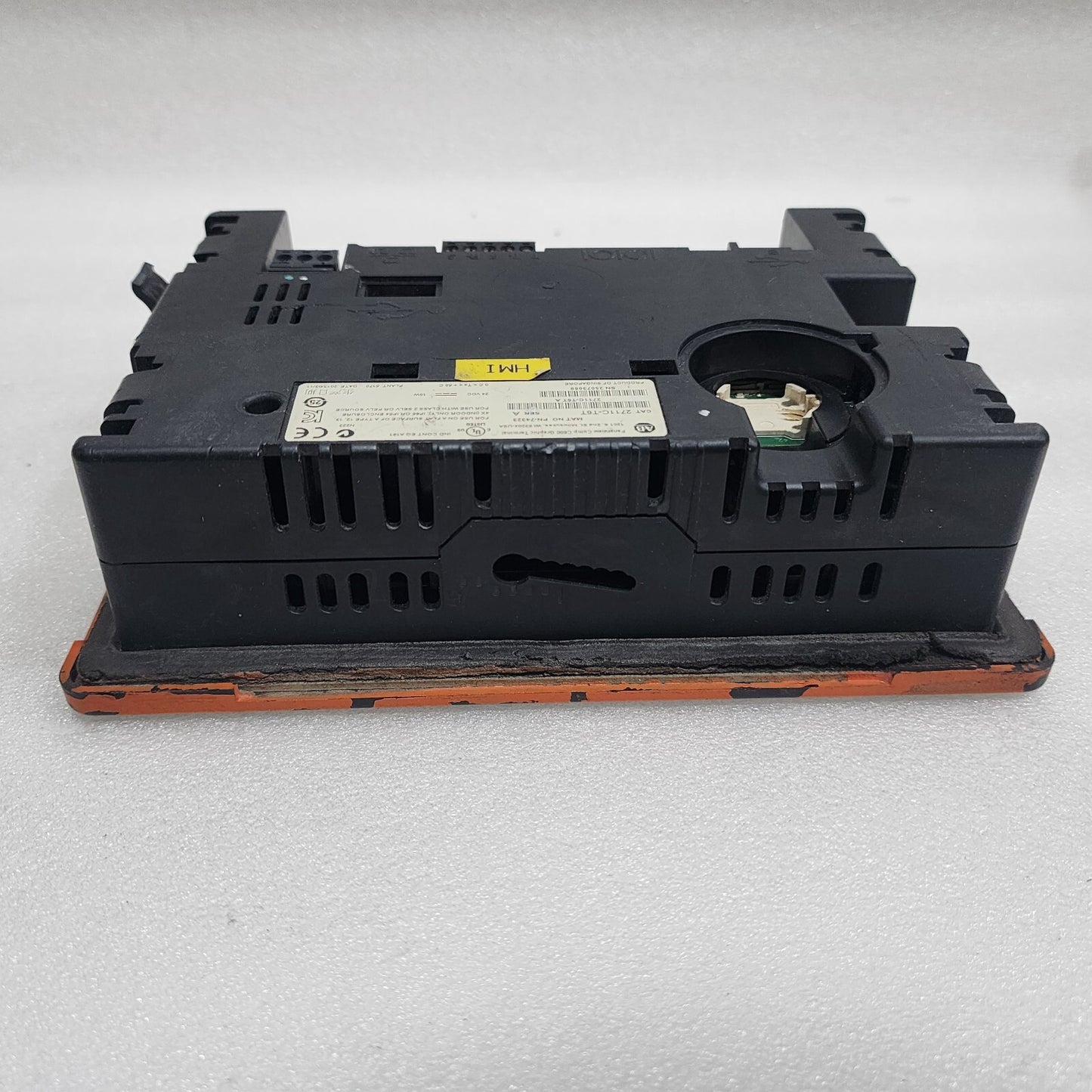 ALLEN BRADLEY CAT 2711C-T6T A PANELVIEW COMP C600 GRAPHIC TERMINAL 24VDC