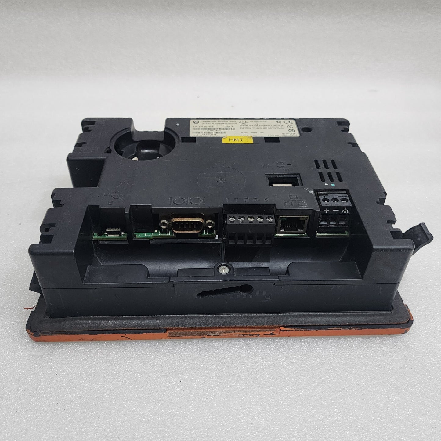 ALLEN BRADLEY CAT 2711C-T6T A PANELVIEW COMP C600 GRAPHIC TERMINAL 24VDC