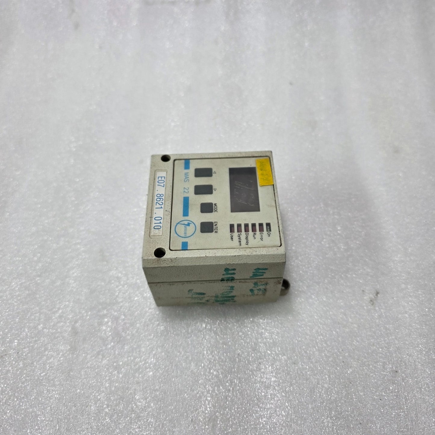 JANSSEN MAS 22 CONTROLLER DISPLAY MODULE INDUSTRIAL CONTROL UNIT