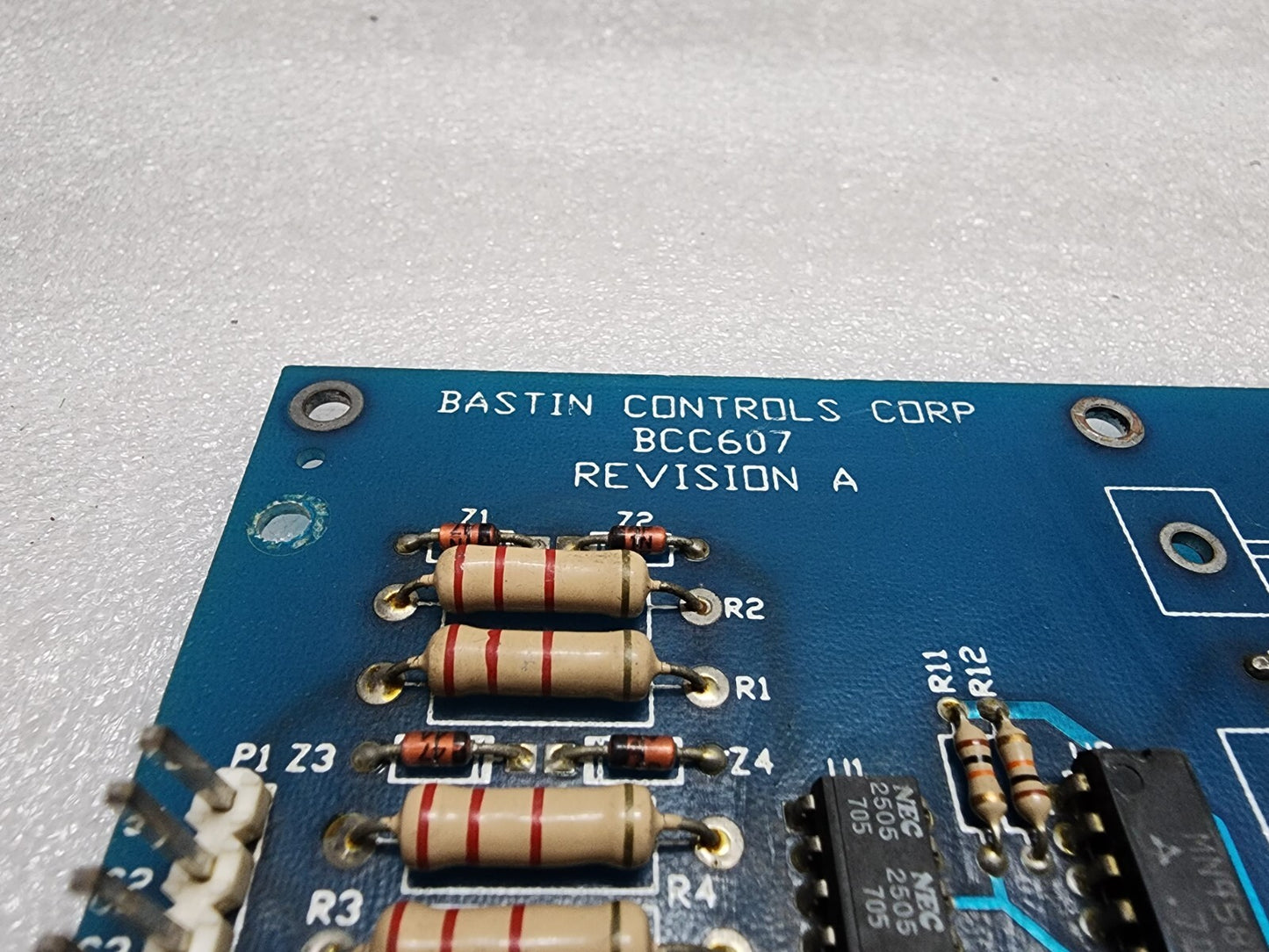 BASTIN CONTROLS CORP BCC607 PCB