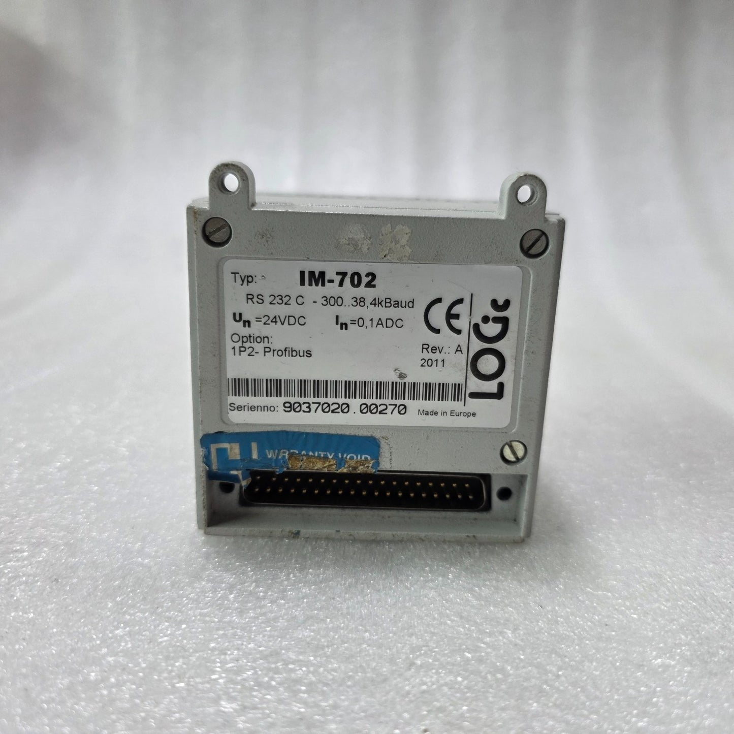 ARTISYS LOGIC IM-702 RS232C PROFIBUS INTERFACE MODULE 24VDC INDUSTRIAL CONTROLLE