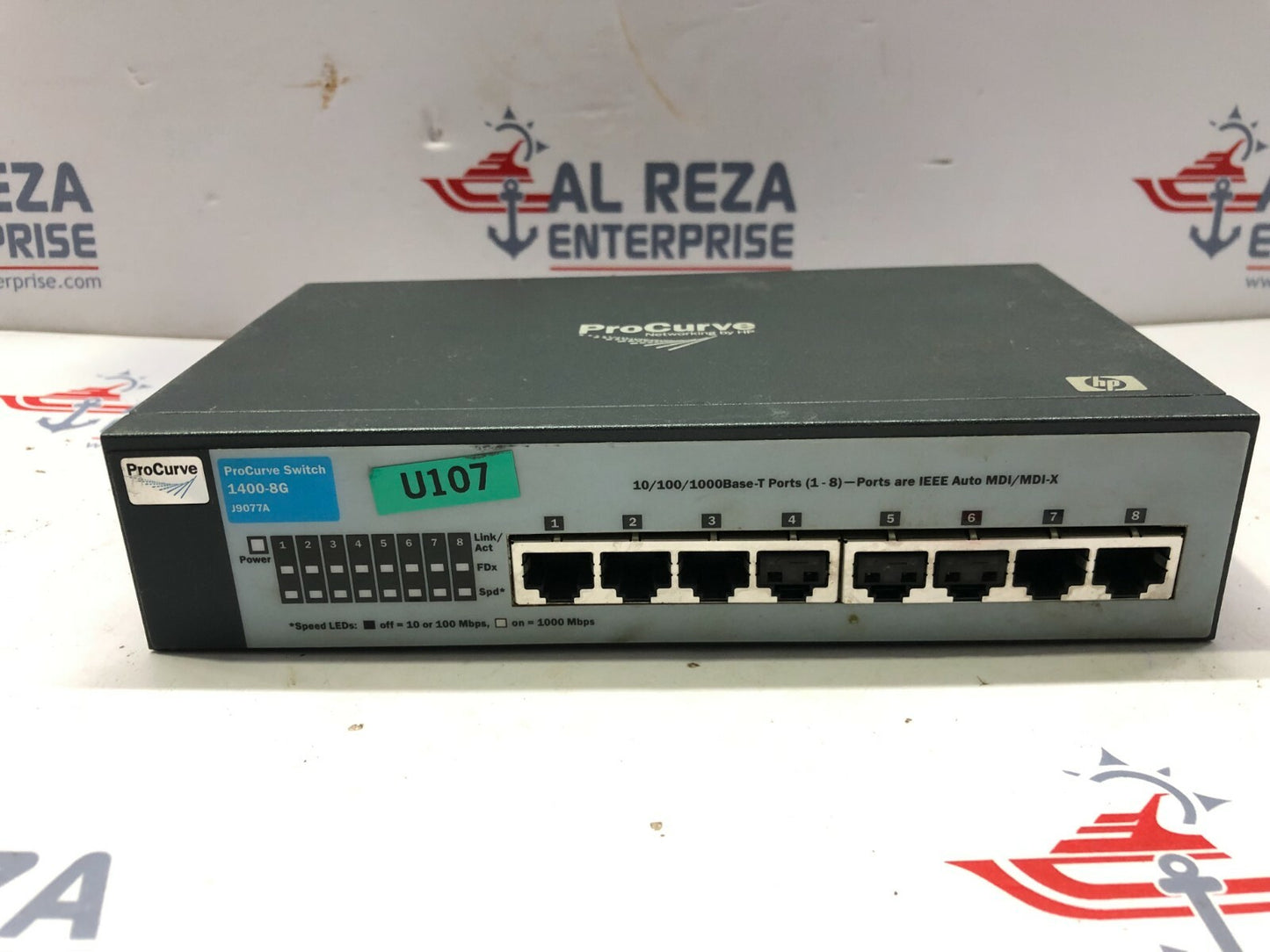 HP PROCURVE J9077A 1400-8G SWITCH