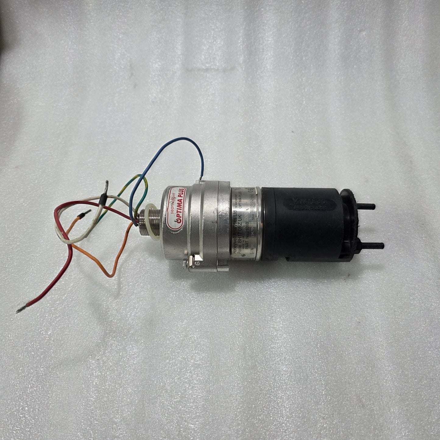 HONEYWELL SEARCHPOINT OPTIMA PLUS GAS DETECTOR 2108B 2001N IR HYDROCARBON SENSOR