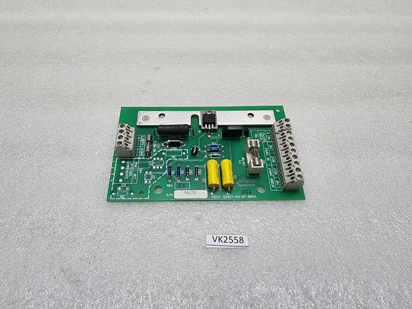 DME CORPORATION 55827-A3-07-0954 PCB 961757