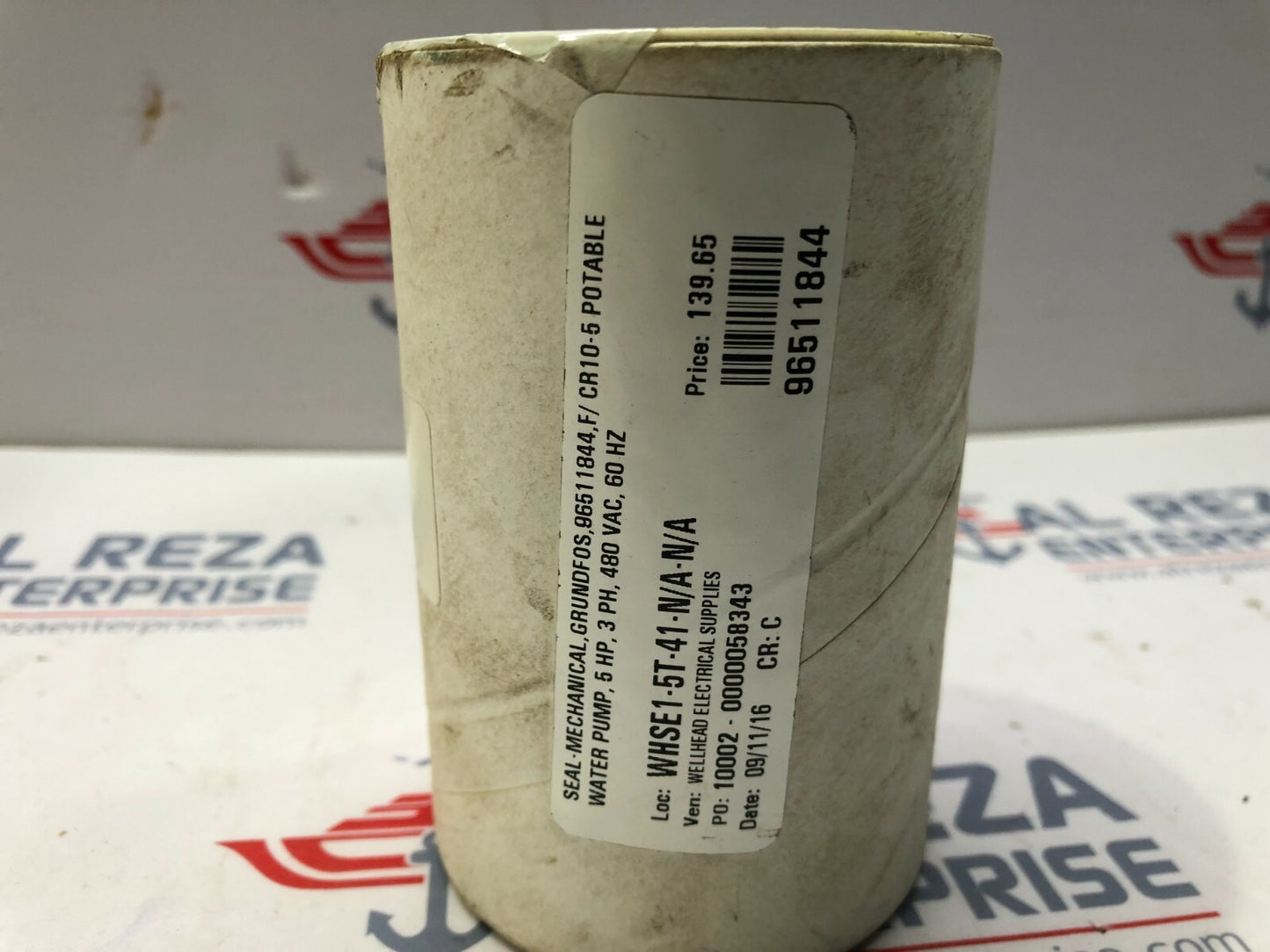 ERIKS W-0160.953.R.E.H. GROUDFOS 96511844 MECHANICAL SEAL