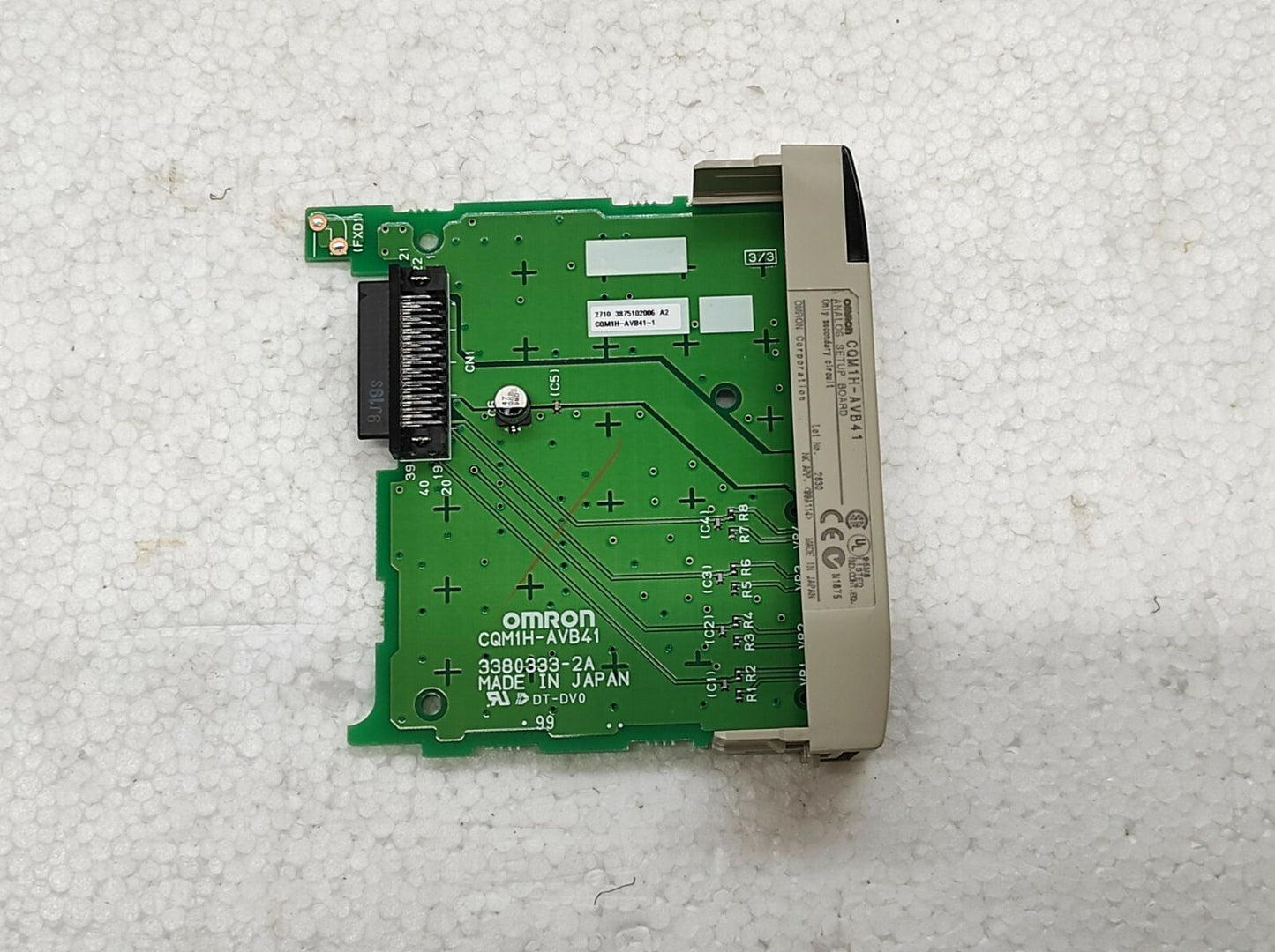 Omron Timer Card for CPU51 CQM1H-AVB41 Analog Setup Board