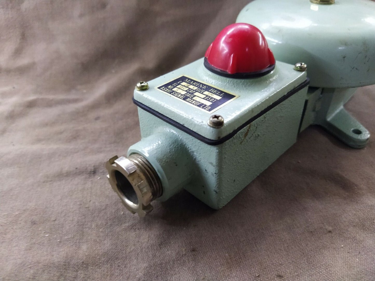 Asahi Signal Manuf Marine Bell 24 VDC
