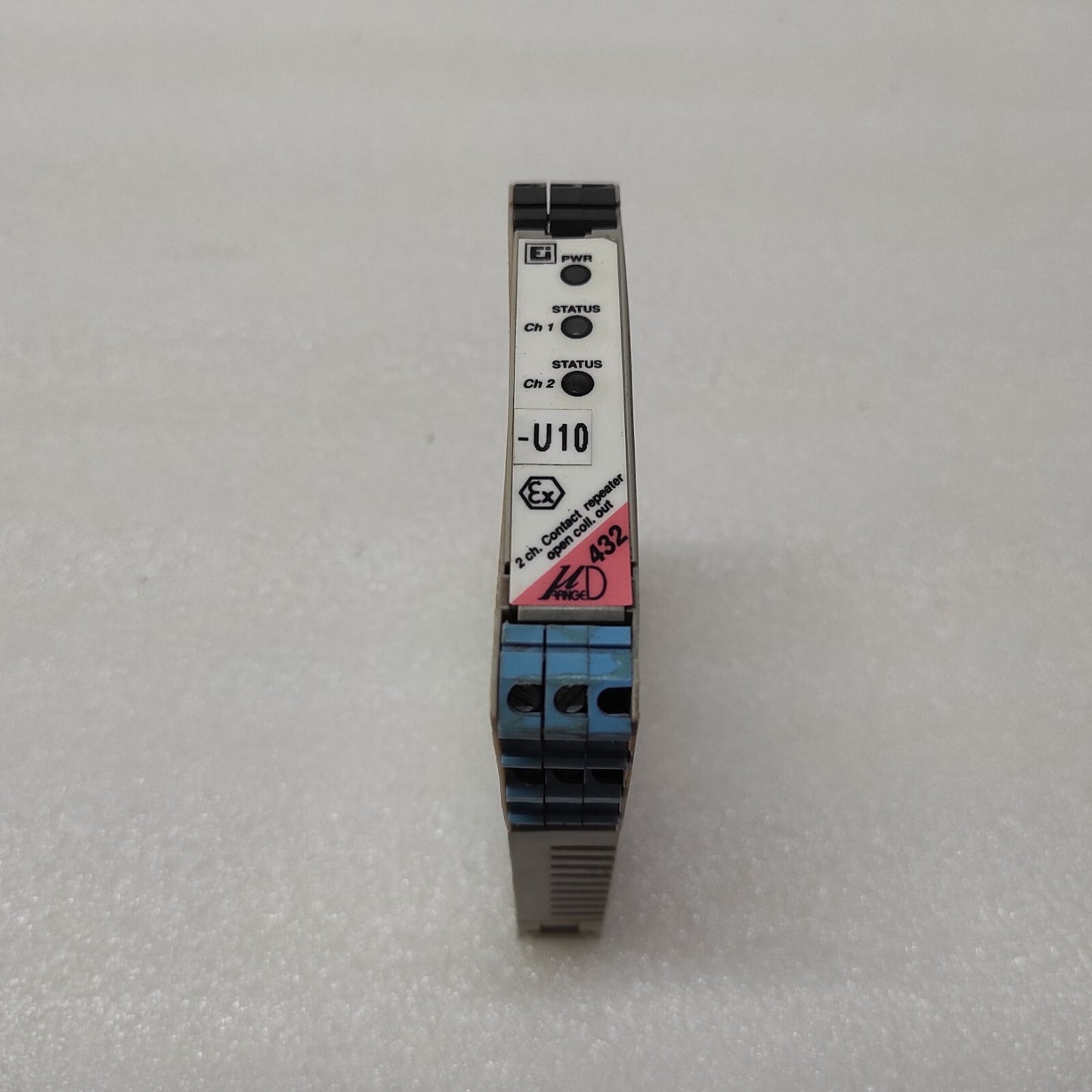 ELCON INSTRUMENT 432 2-CH ISOLATING CONTACT/PROX SENSOR REPEATER OPEN COLLECTOR