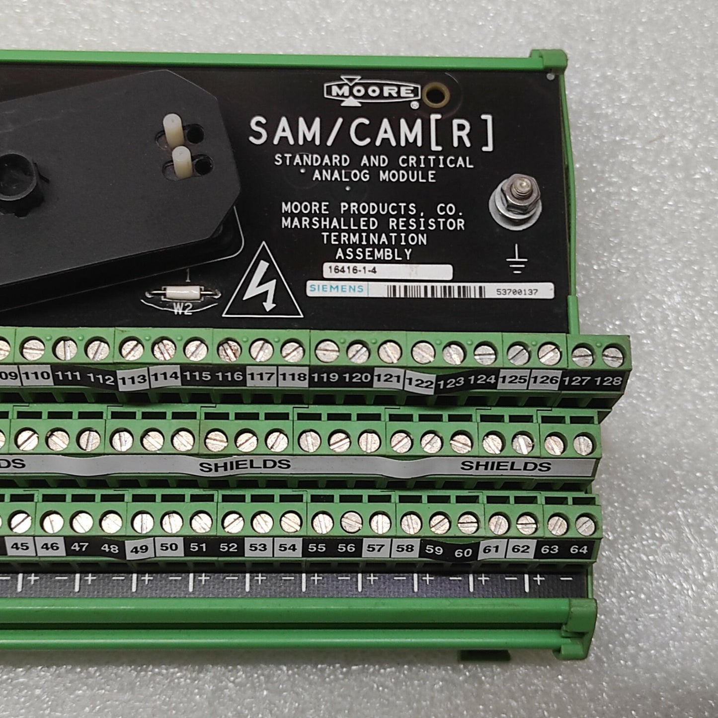 MOORE SAM/CAM-R STANDARD AND CRITICAL ANALOG MODULE 16416-1-4