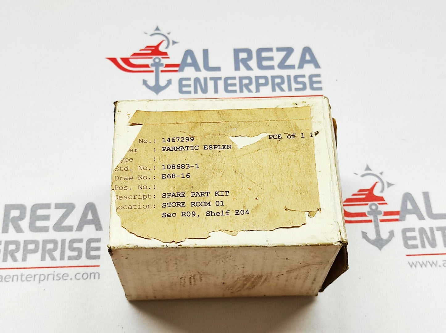 PARMATIC ESPLEN 108683-1 Mechanical Seal E68-16 DS/45/S50-BVPGG