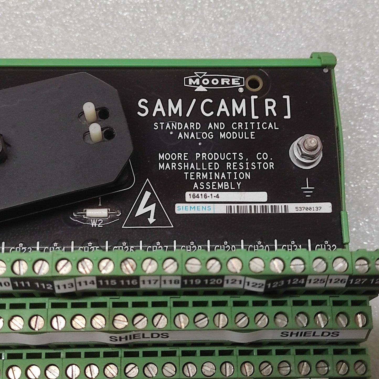 MOORE SAM/CAM-R STANDARD AND CRITICAL ANALOG MODULE 16416-1-4