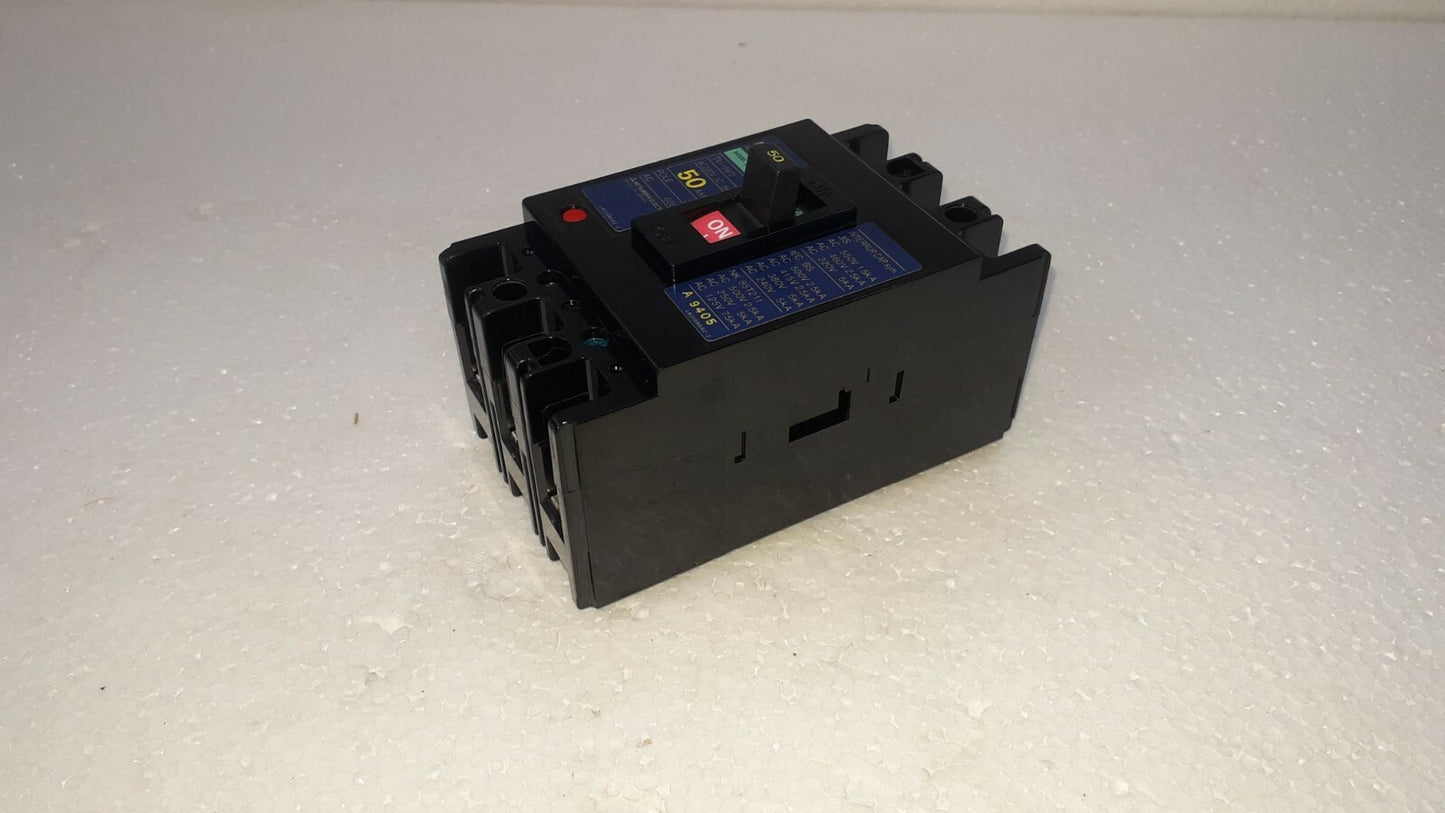 Mitsubishi NF60-CS No-Fuse Breaker 50A 3P 600V NF60CS