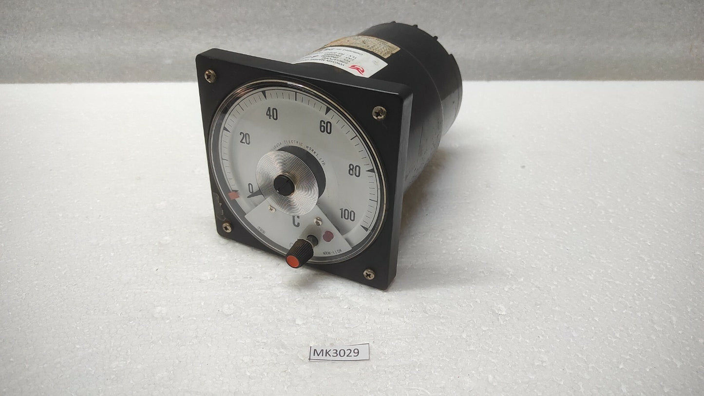 TDS TSURUGA ELECTRIC NRW-110H TEMPERATURE INDICATOR 100-220V 0-100'C