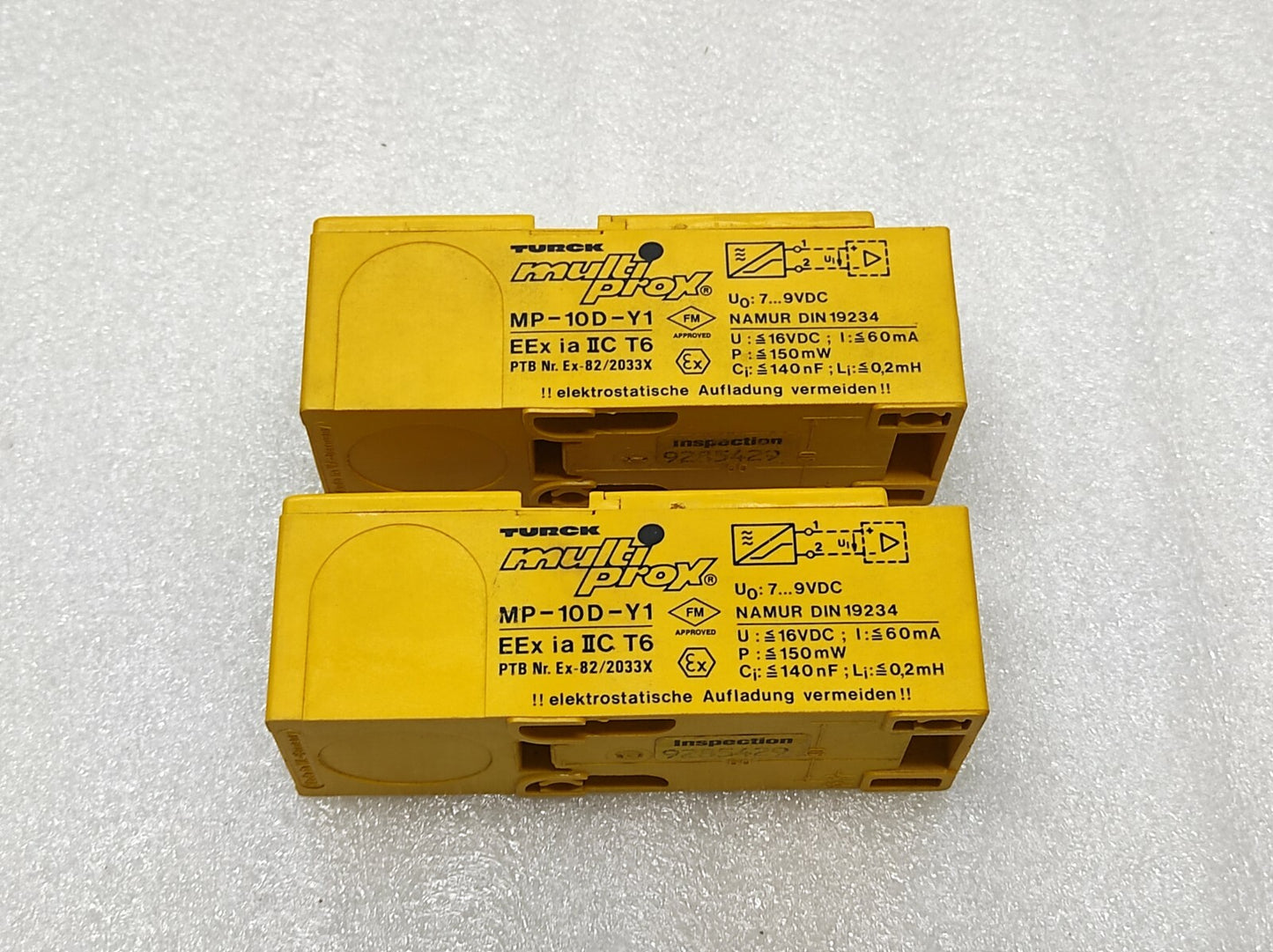 TURCK BANNER MP-10D-Y1 SENSOR MULTI PROX