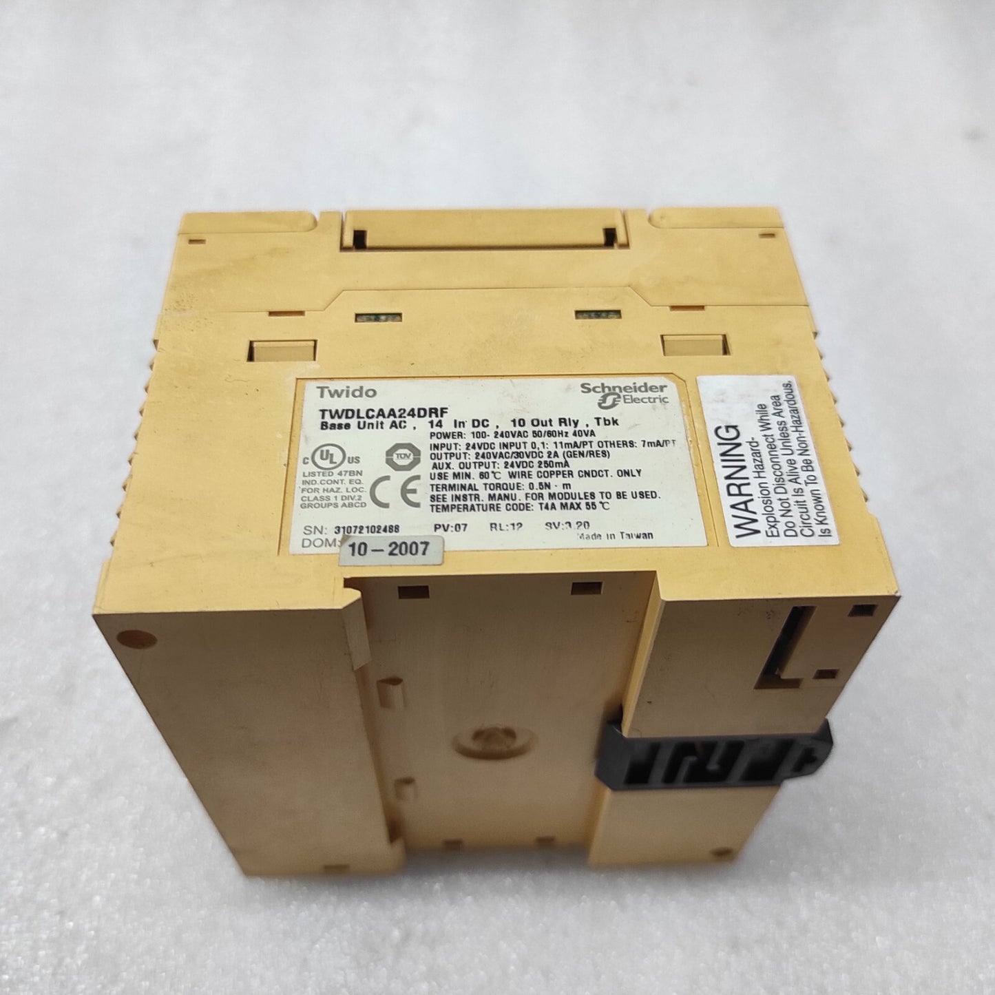 SE TWDLCAA24DRF EXTENSABLE PLC BASE TWIDO