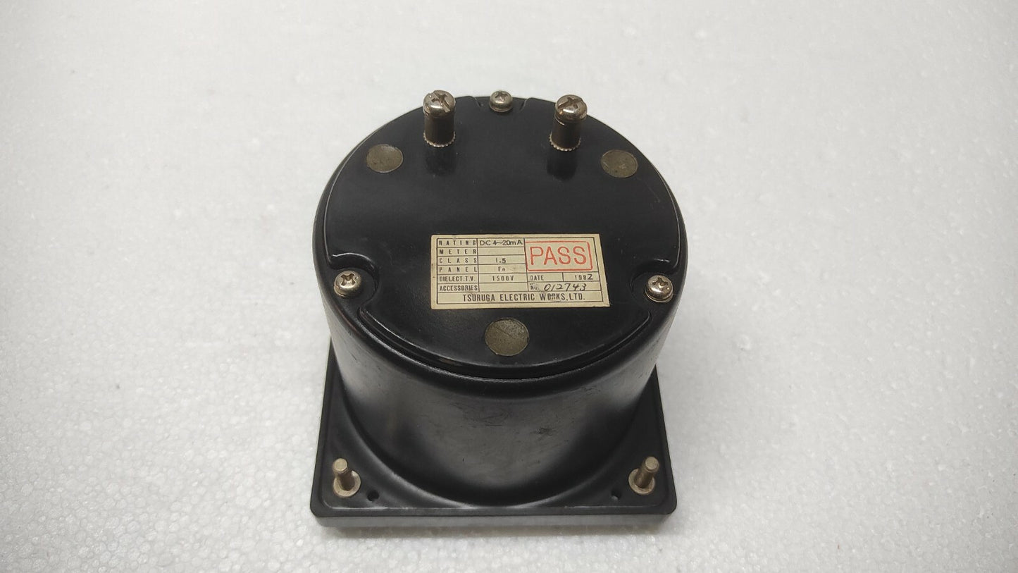 TDS TSURUGA ELECTRIC TMW-4B PRESSURE INDICATOR 0.85-1.2 KG/CM