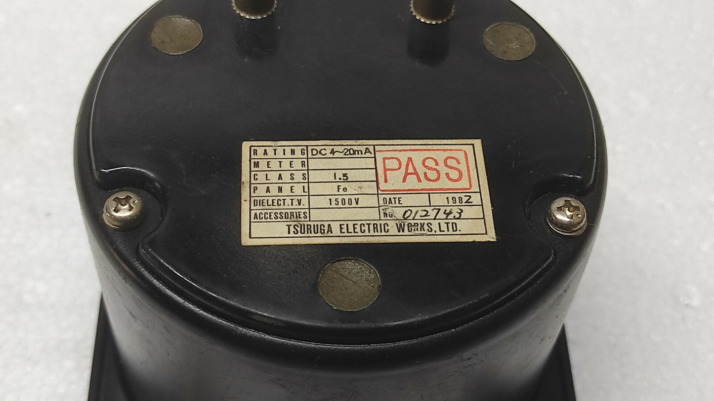 TDS TSURUGA ELECTRIC TMW-4B PRESSURE INDICATOR 0.85-1.2 KG/CM