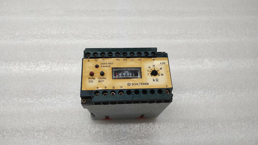 SCHLEICHER SIW1003 LINE MONITORING RELAY 18210945-824-048 230VAC  0-80K ohm