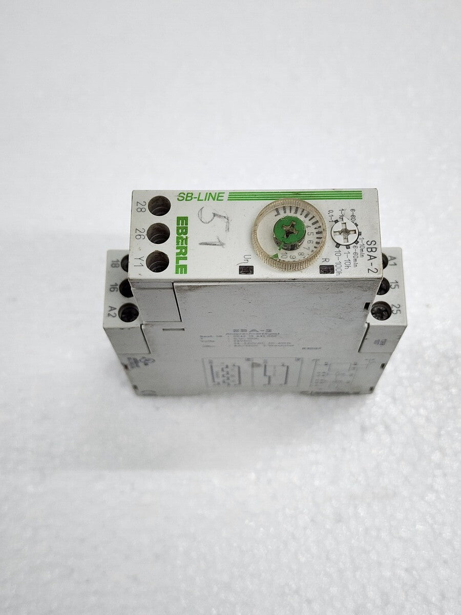 EBERLE SBA-2 TIMER RELAY 0545 13 641 020 24VDC / 24-240VAC