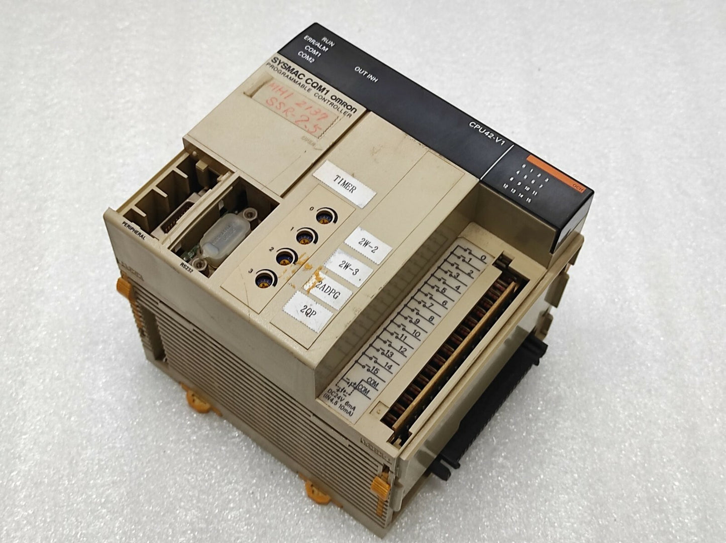 Omron CQM1-CPU42-V1 CPU Unit 24V DC