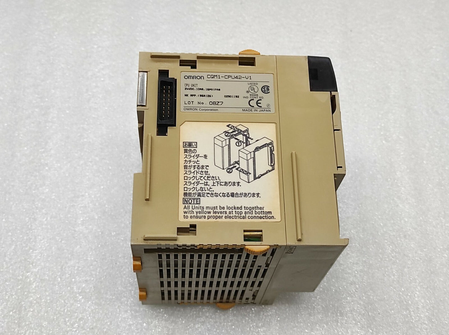 Omron CQM1-CPU42-V1 CPU Unit 24V DC