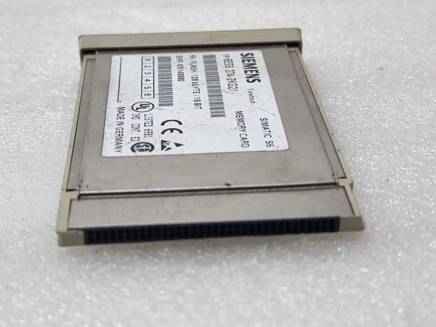 SIEMENS 6ES5 374-2KG21 SIMATIC S5 MEMORY CARD