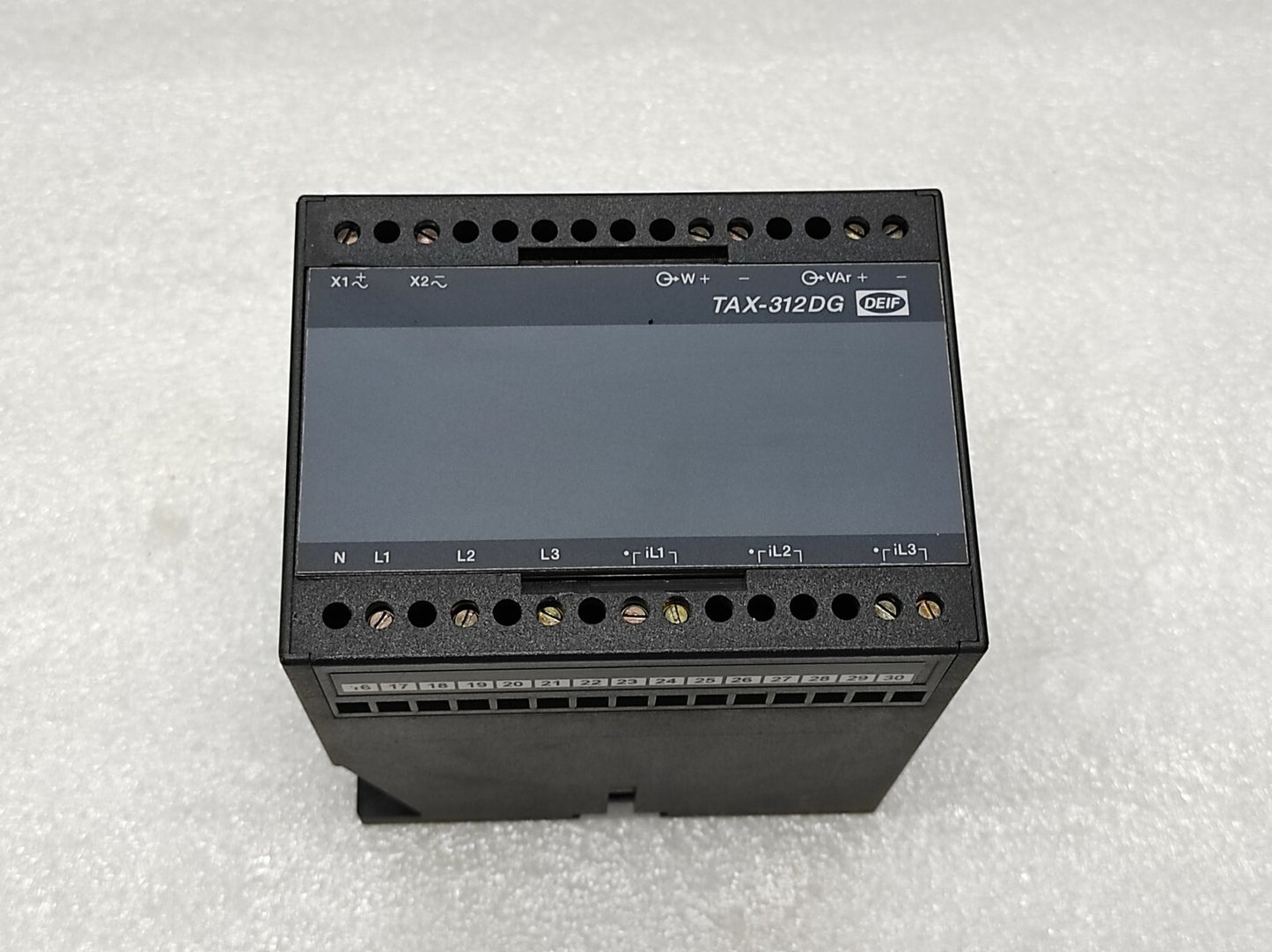 DEIF TAX-312DG OUTPUT POWER TRANSDUCER 411245.10 440V AC
