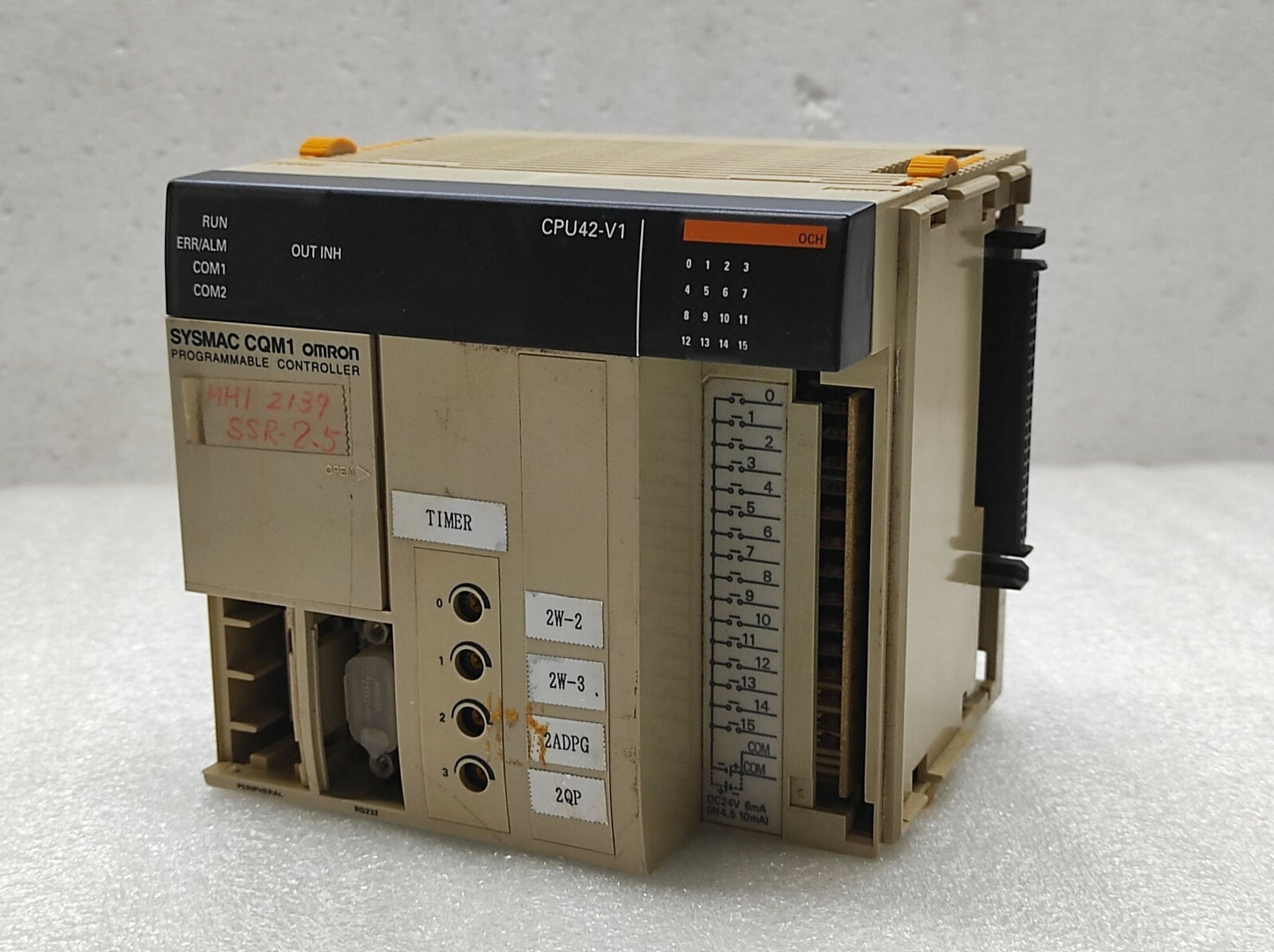 Omron CQM1-CPU42-V1 CPU Unit 24V DC