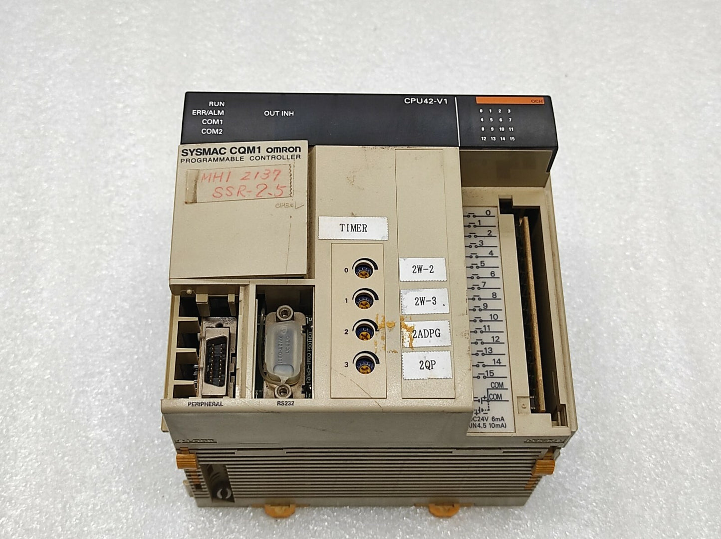 Omron CQM1-CPU42-V1 CPU Unit 24V DC