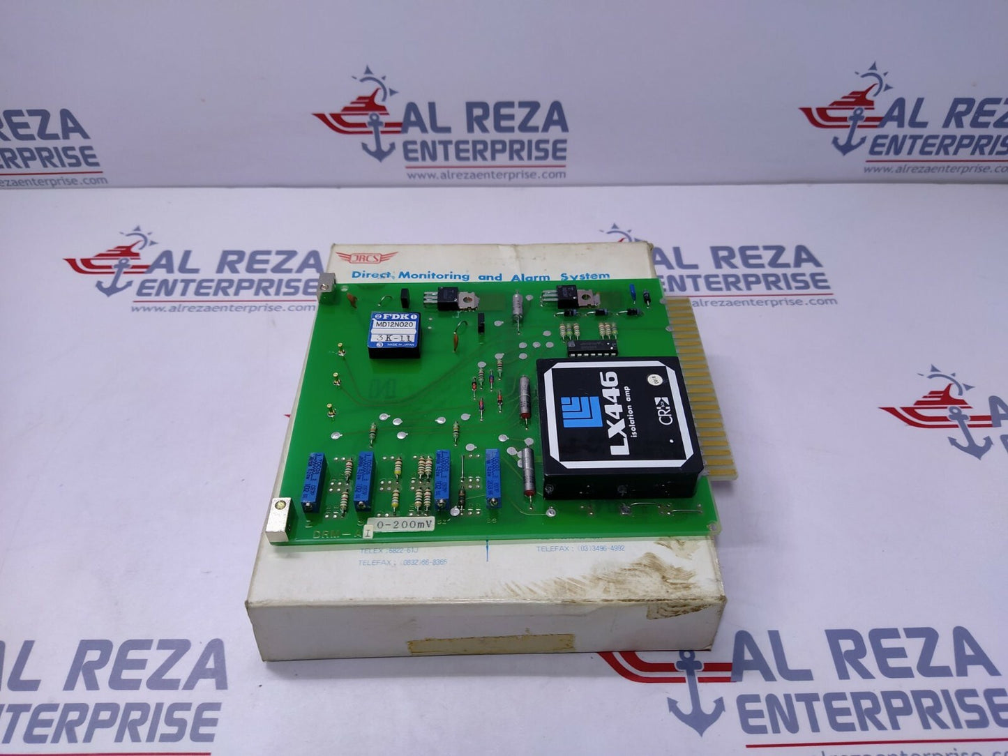 JRCS DRM-AI JMD Series Direct Monitoring and Alarm System 0-200mV