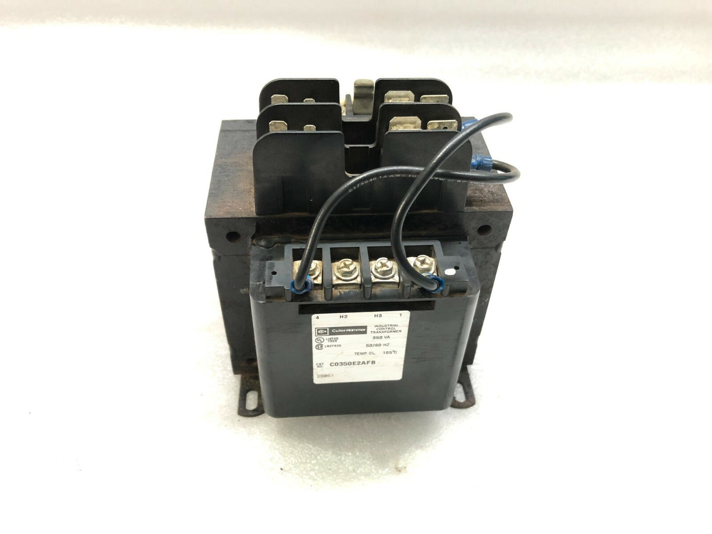 CUTLER HAMMER C0350E2AFB 350VA INDUSTRIAL CONTROL TRANSFORMER 110-120V