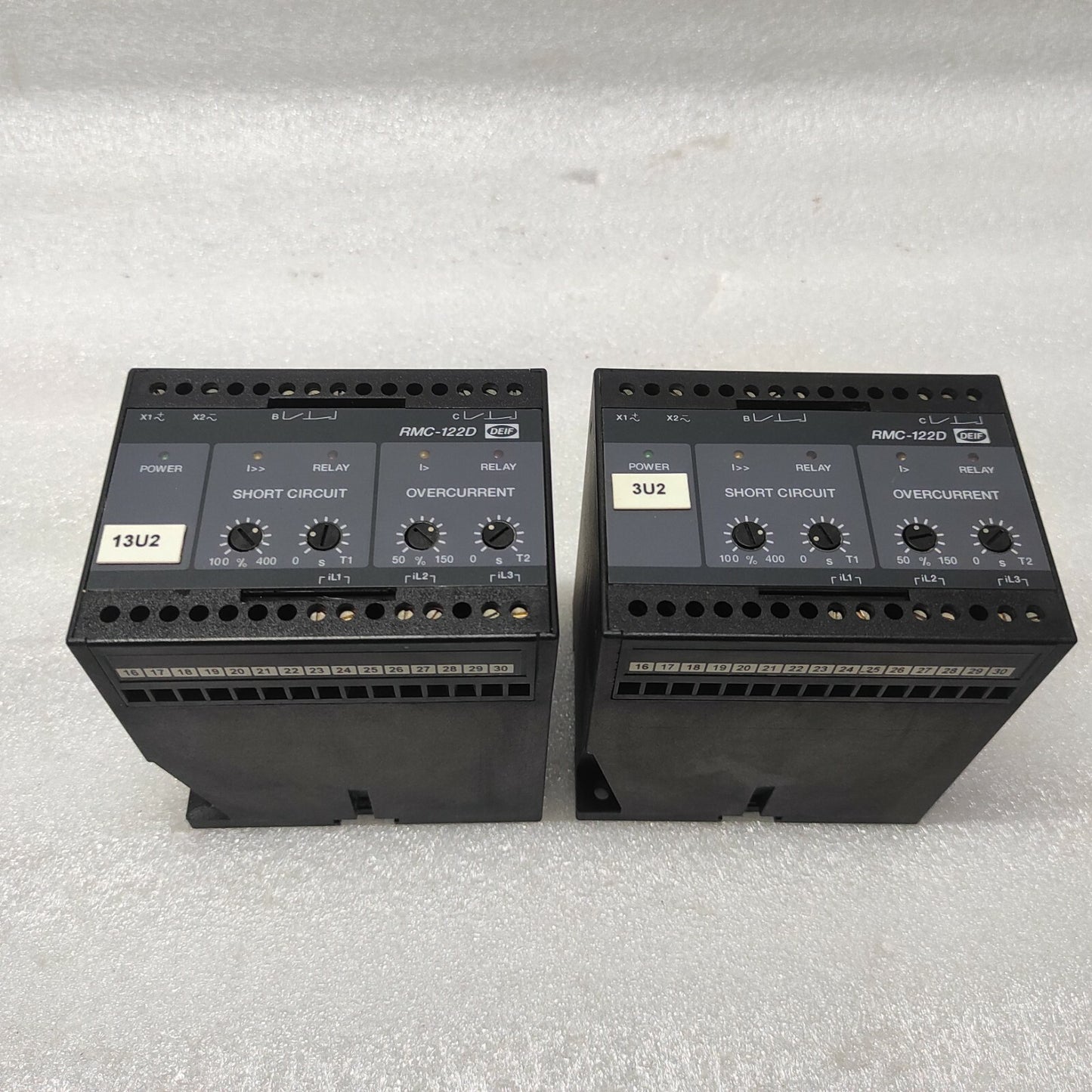 DEIF RMC-122D SHORT CIRCUIT AND OVERCURRENT RELAY 400002391.90 440VAC