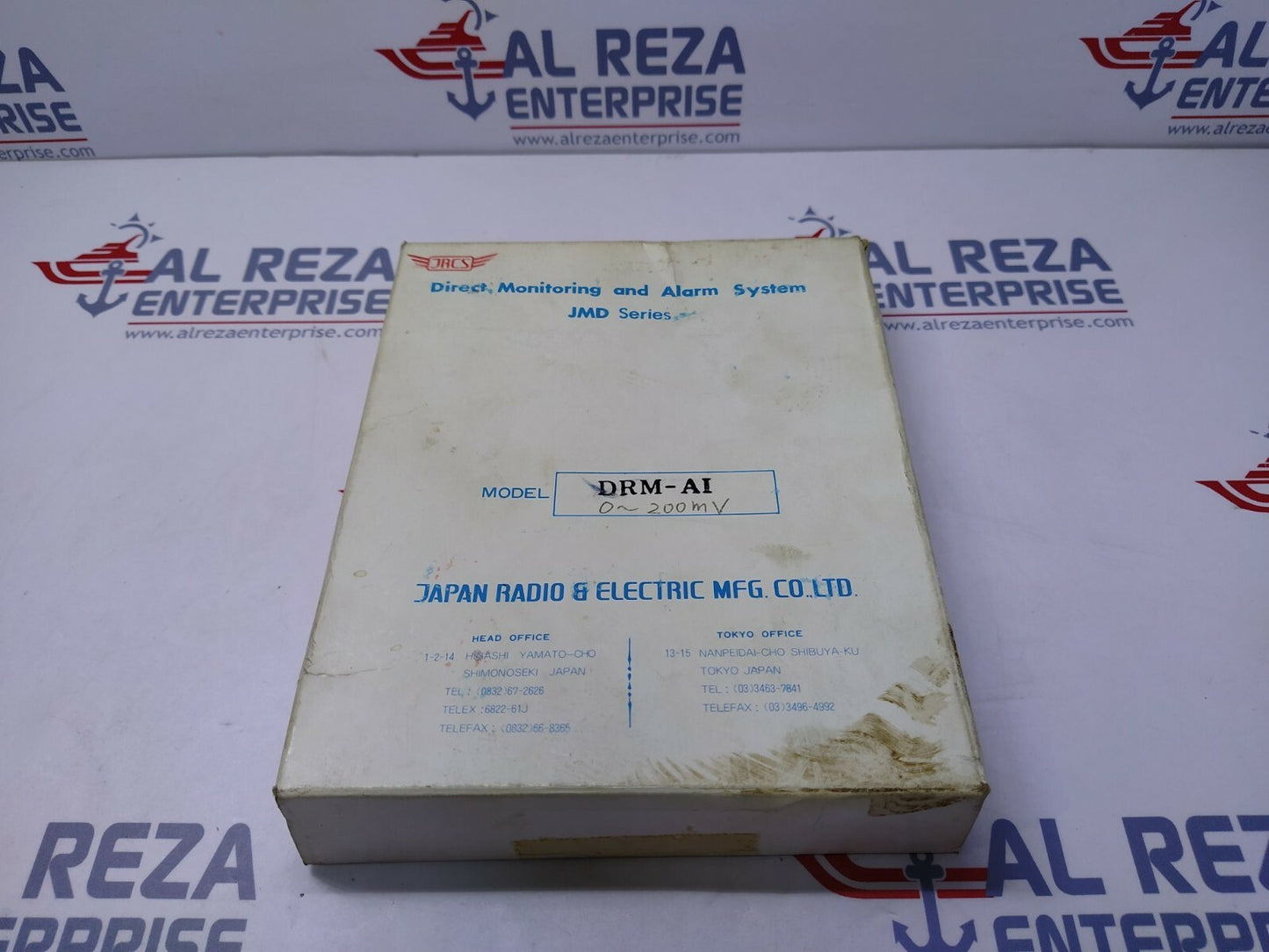 JRCS DRM-AI JMD Series Direct Monitoring and Alarm System 0-200mV