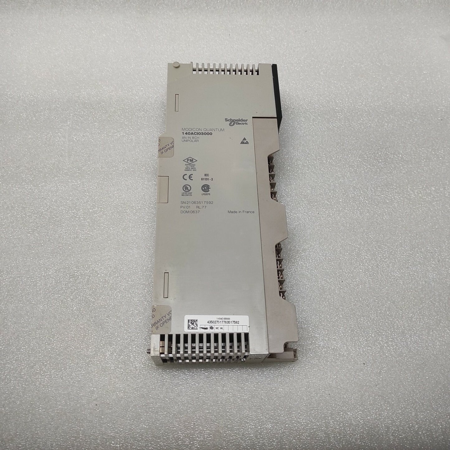 SE 140ACI03000 8-CH ANALOG INPUT MODULE