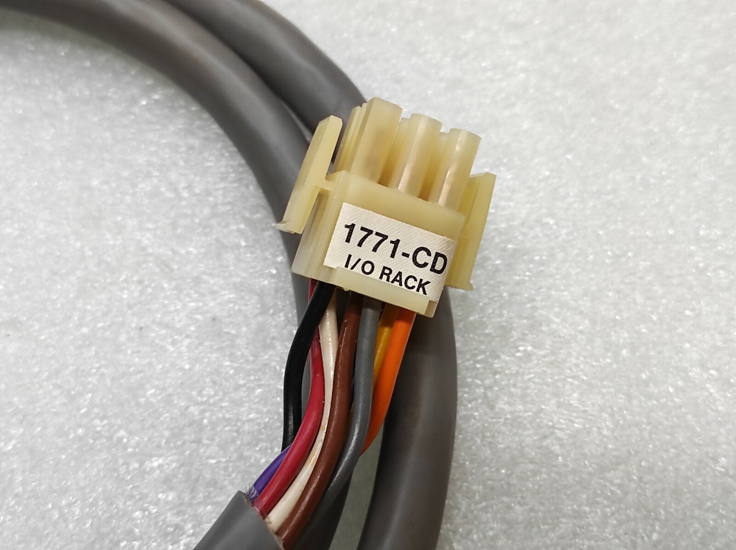 ALLEN BRADLEY CAT NO 1771-CD I/O RACK CABLE
