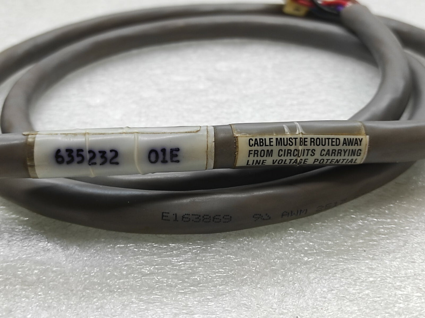 ALLEN BRADLEY CAT NO 1771-CD I/O RACK CABLE