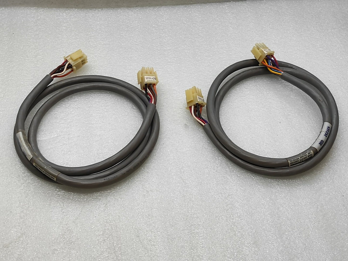 ALLEN BRADLEY CAT NO 1771-CD I/O RACK CABLE