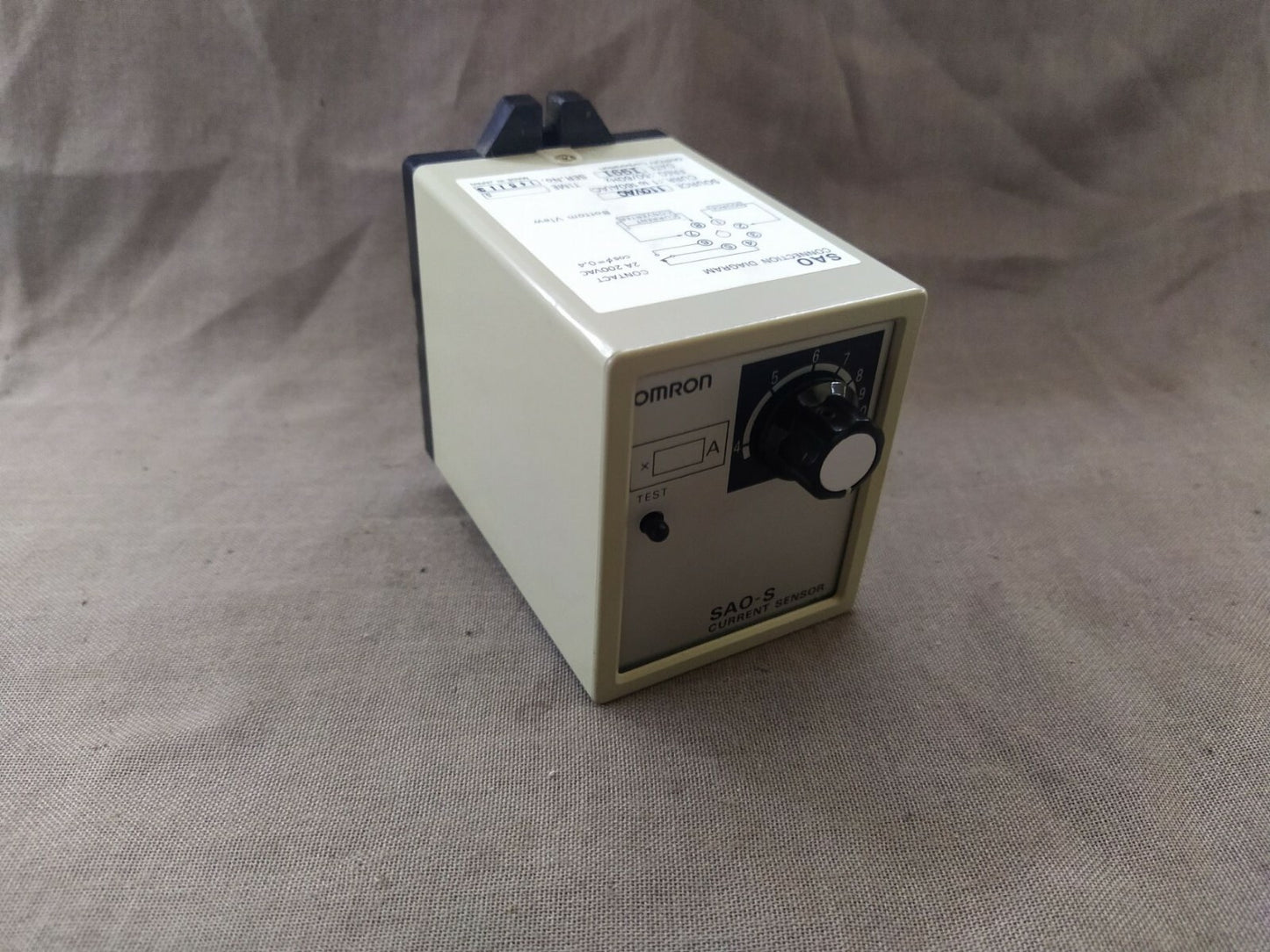 Omron SAO-S Current Sensor 110V AC SAOS