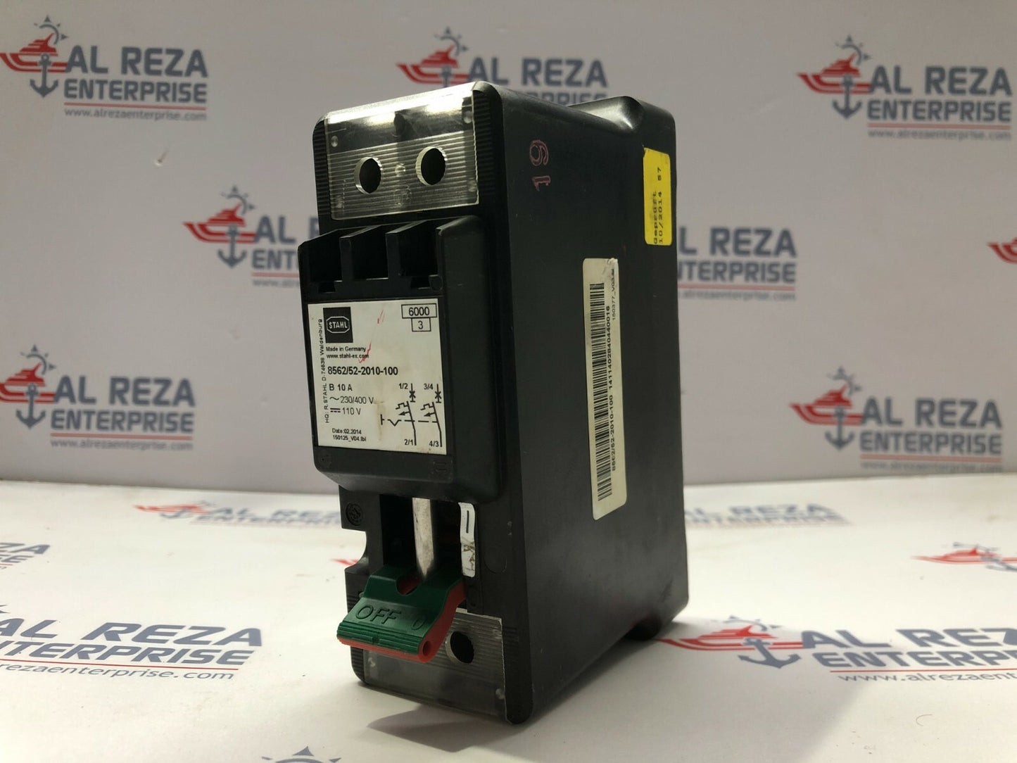STAHL 8562/52-2010-100 2-POLE CIRCUIT BREAKER 10A