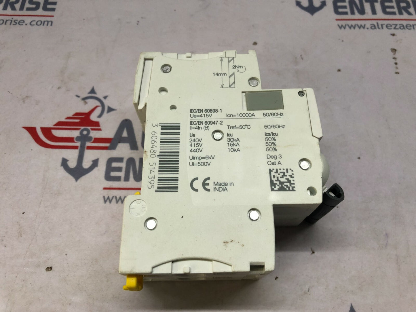 SE A9F53225 IC60H-B 25A 2P CIRCUIT BREAKER