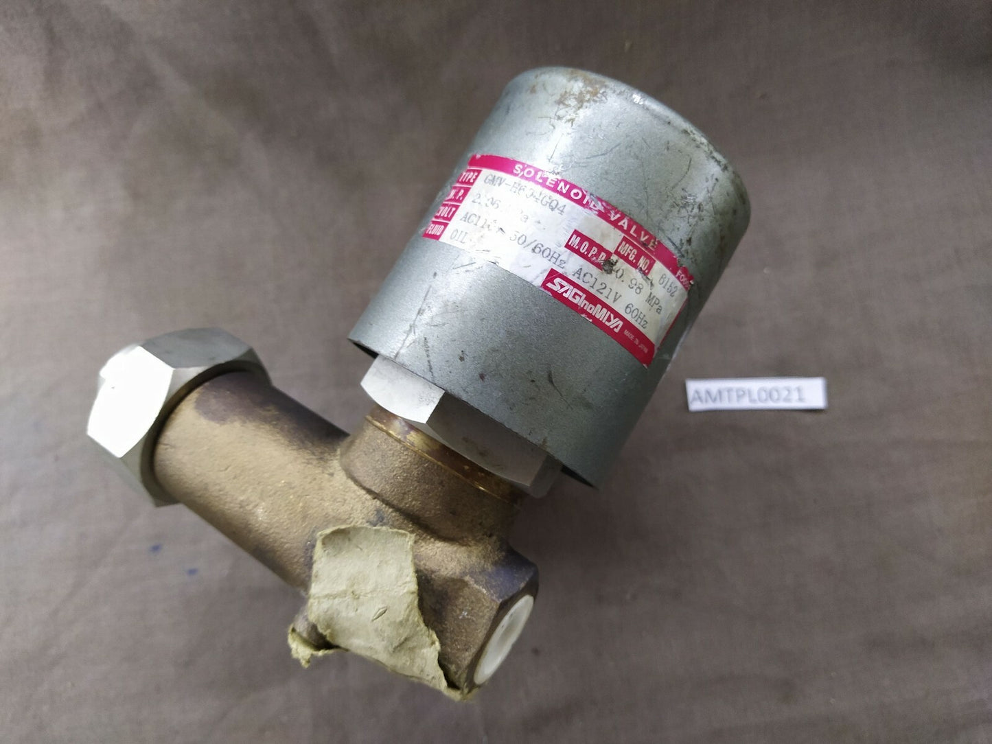 Saginomiya GMV-H604GQ4 Solenoid Valve 110V