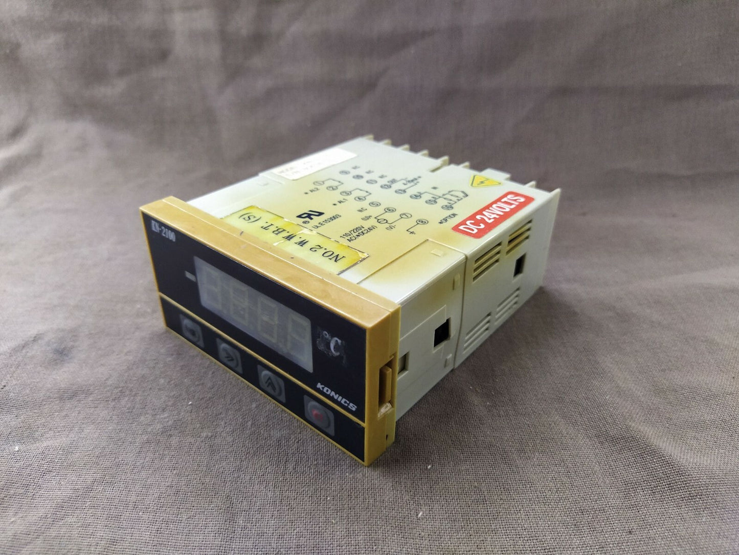 Konics KN-2101 Temperature Indicator KN 2100 24VDC