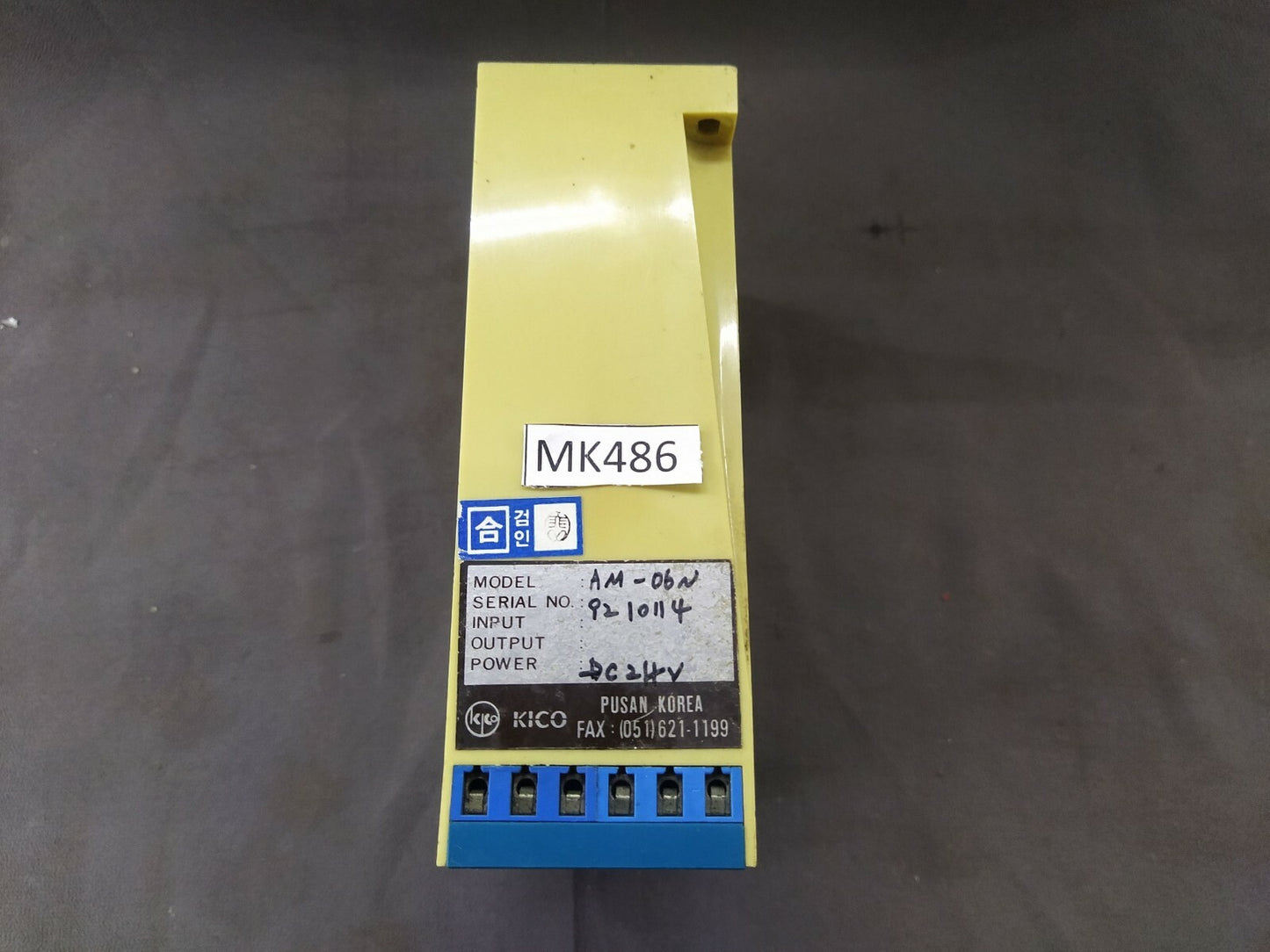 Kico AM-06N Alarm Monitoring Unit 24V DC