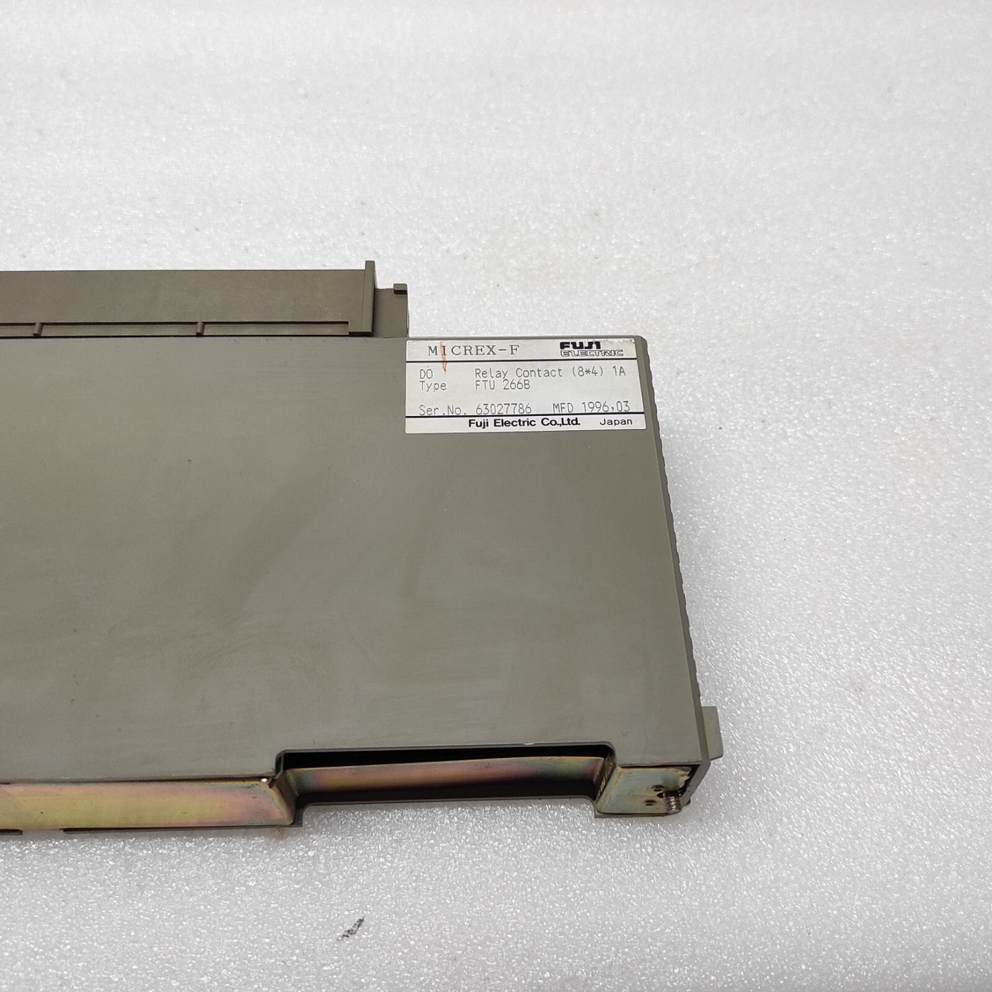 FUJI ELECTRIC MICREX-F FTU266B RELAY OUTPUT MODULE (DO) | 8X4 RELAY CONTACTS PLC