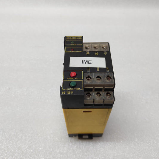 BENDER UG140P EARTH FAULT RELAY B916382 24VDC