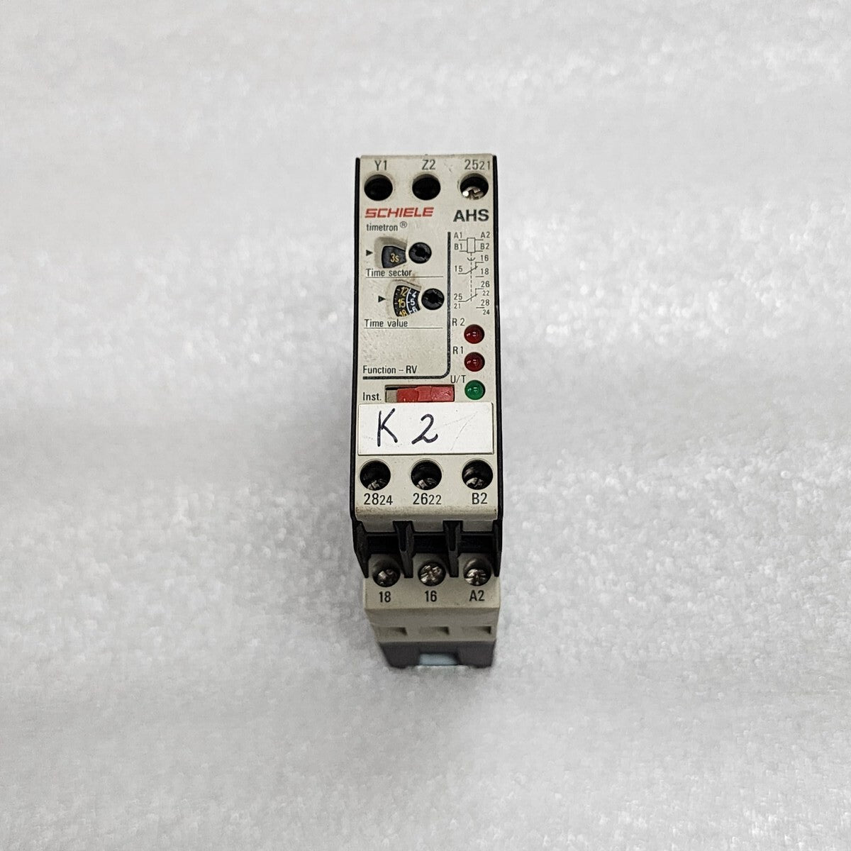 SCHIELE AHS OFF DELAY  TIMER 2.430.113.02 110-240V/24V/42-48V 0.05S-300H