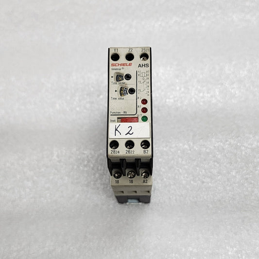 SCHIELE AHS OFF DELAY  TIMER 2.430.113.02 110-240V/24V/42-48V 0.05S-300H