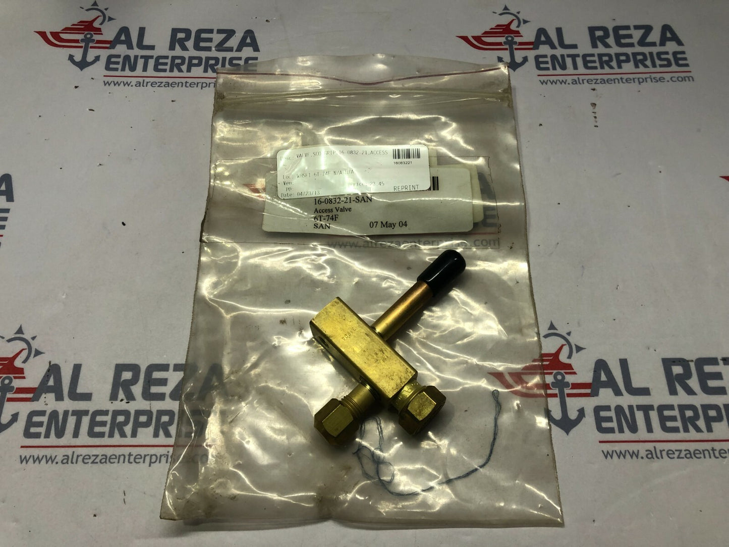 SCOTGRIP 16-0832-21 ACCESS VALVE