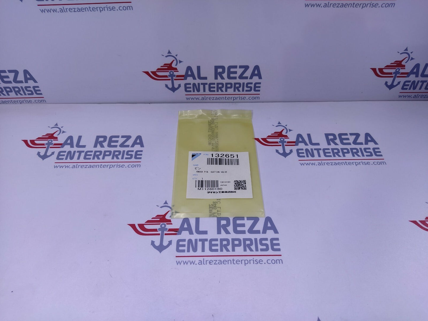 Daikin 132651 Knock Pin Suction Valve