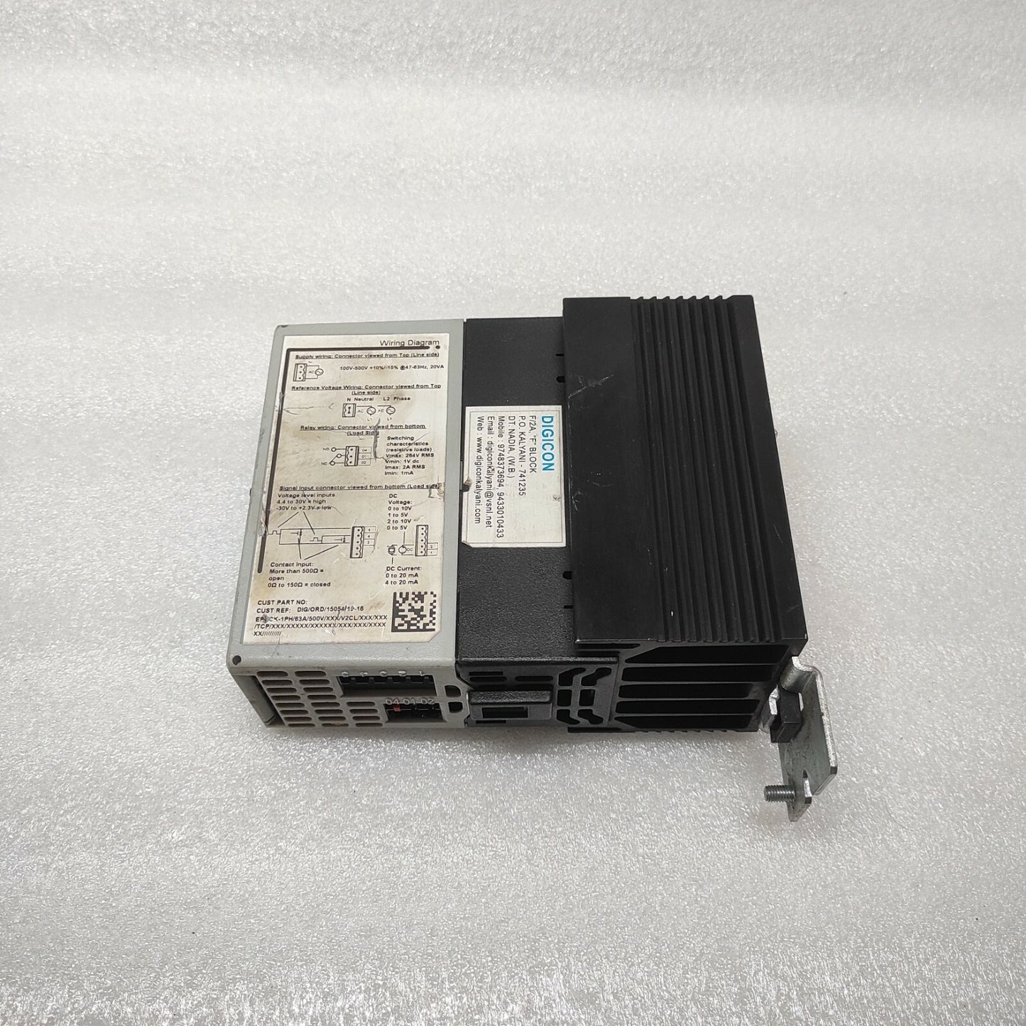 EUROTHERM EPACK-1PH MODBUS TCP CONTROLLER EPACK-1PH/63A/500V/XXX/V2CL/XXX/XXX/TC